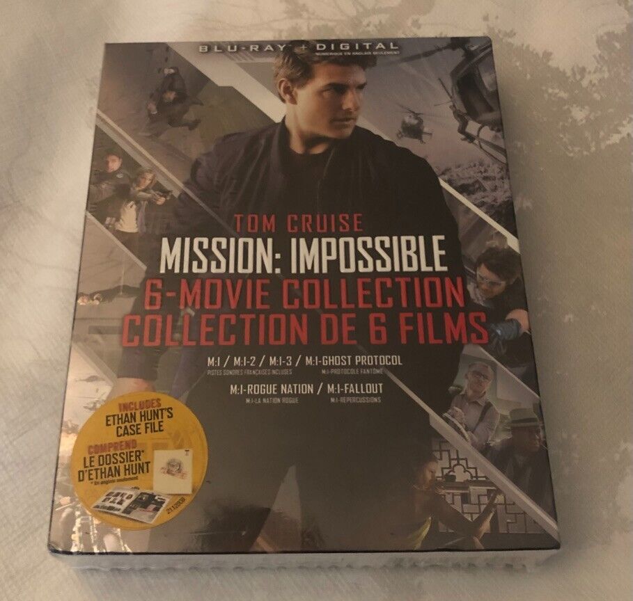 Mision Imposible 1-6 (4K UHD + Blu-ray) Pack 6 peliculas: M:I; M:I