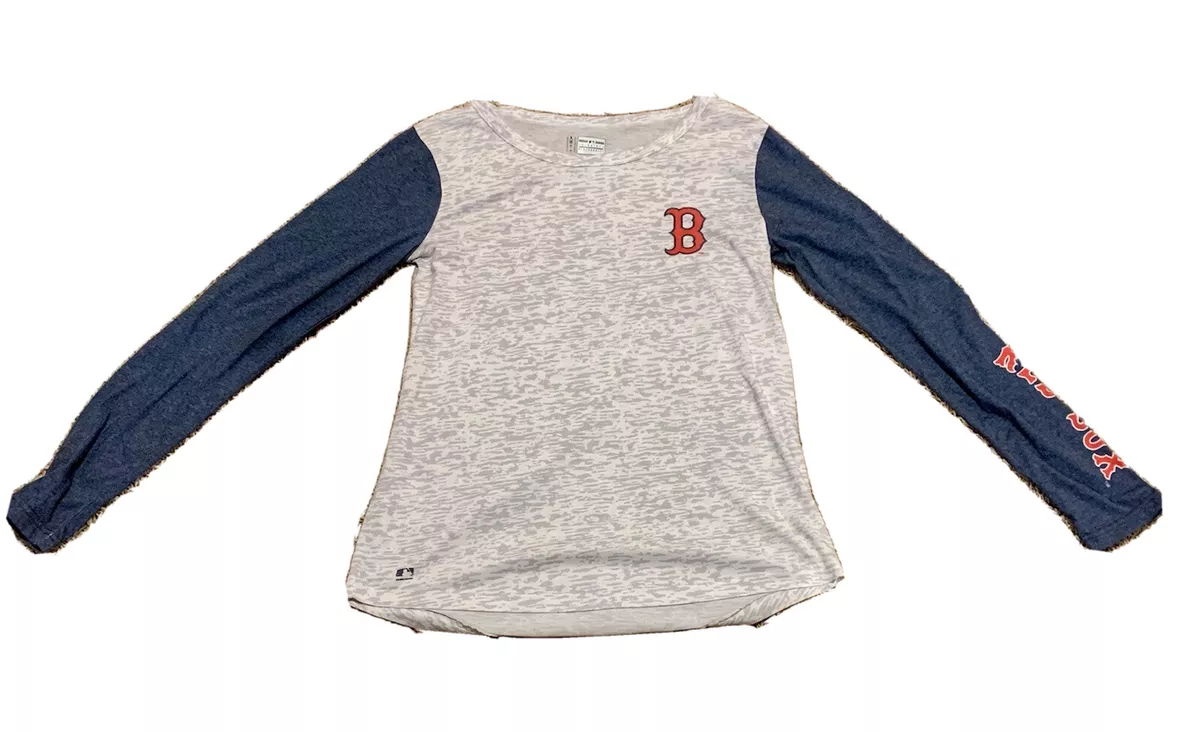 Boston Red Sox — Long Sleeve Shirt MLB Genuine Merchandise — Size Women’s  Large