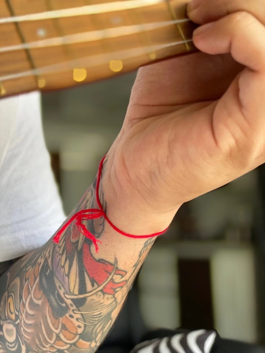 lv red string bracelet