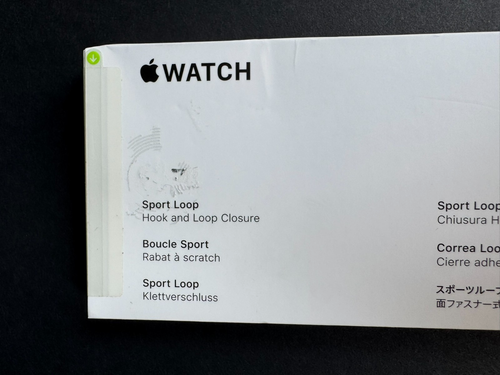 Apple Watch Band - Sport Loop (45mm) - Tornado/Gray - Authentic - 第 5/11 張圖片