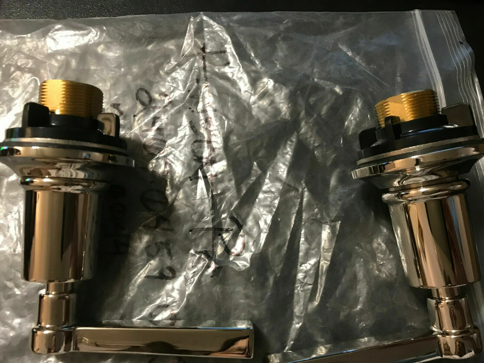 LEFROY BROOKS (H&C) Handles W/Cartridge, Washers & Flange Fits ML 1195