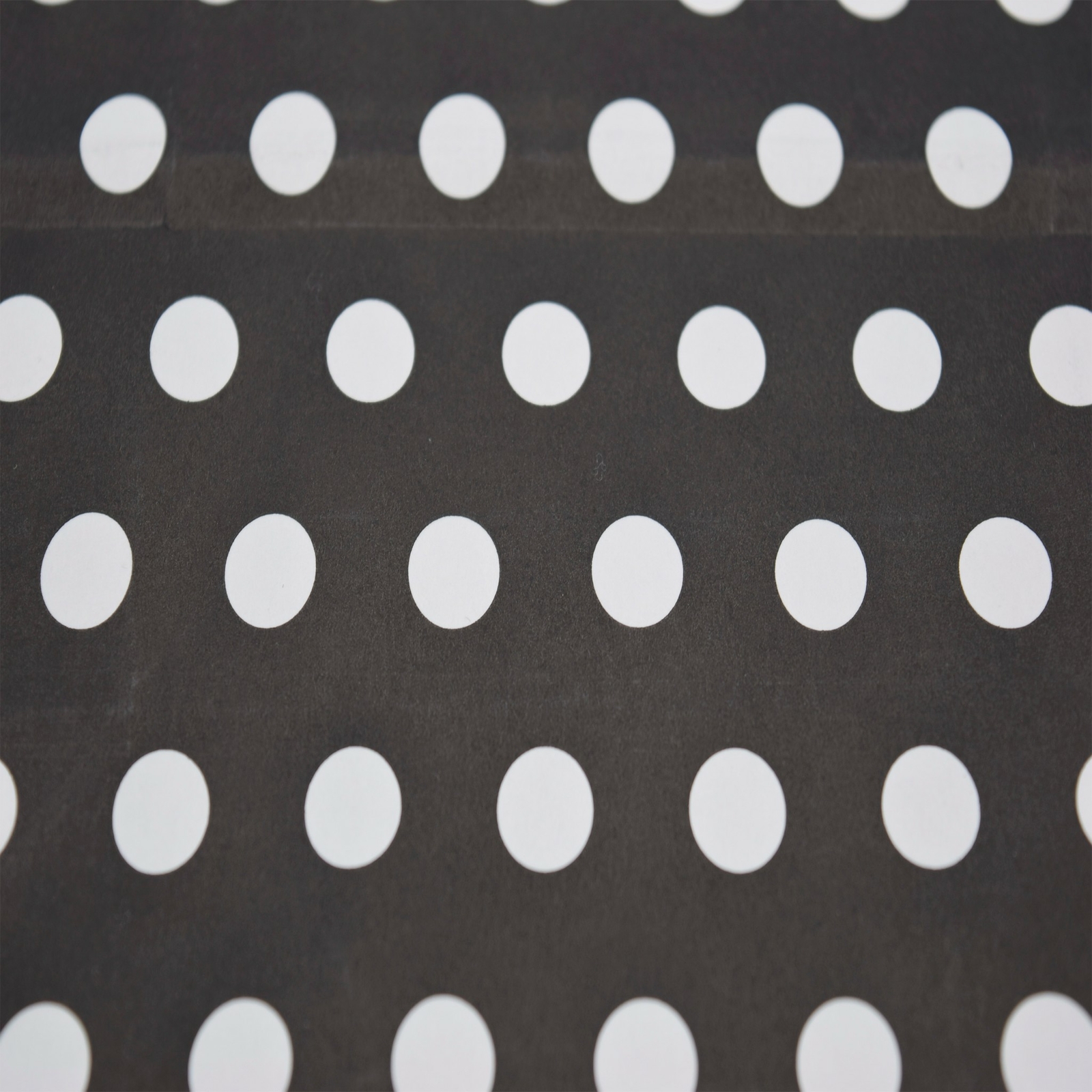 Pack of 12 White Polka Dot Design Gift Bags 21x11x27cm (Black)