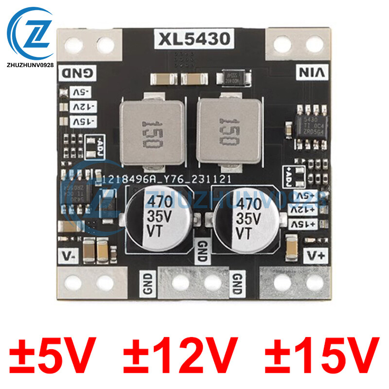 XL5430±5/12/15V Positive to POS NEG Dual Voltage Power Supply