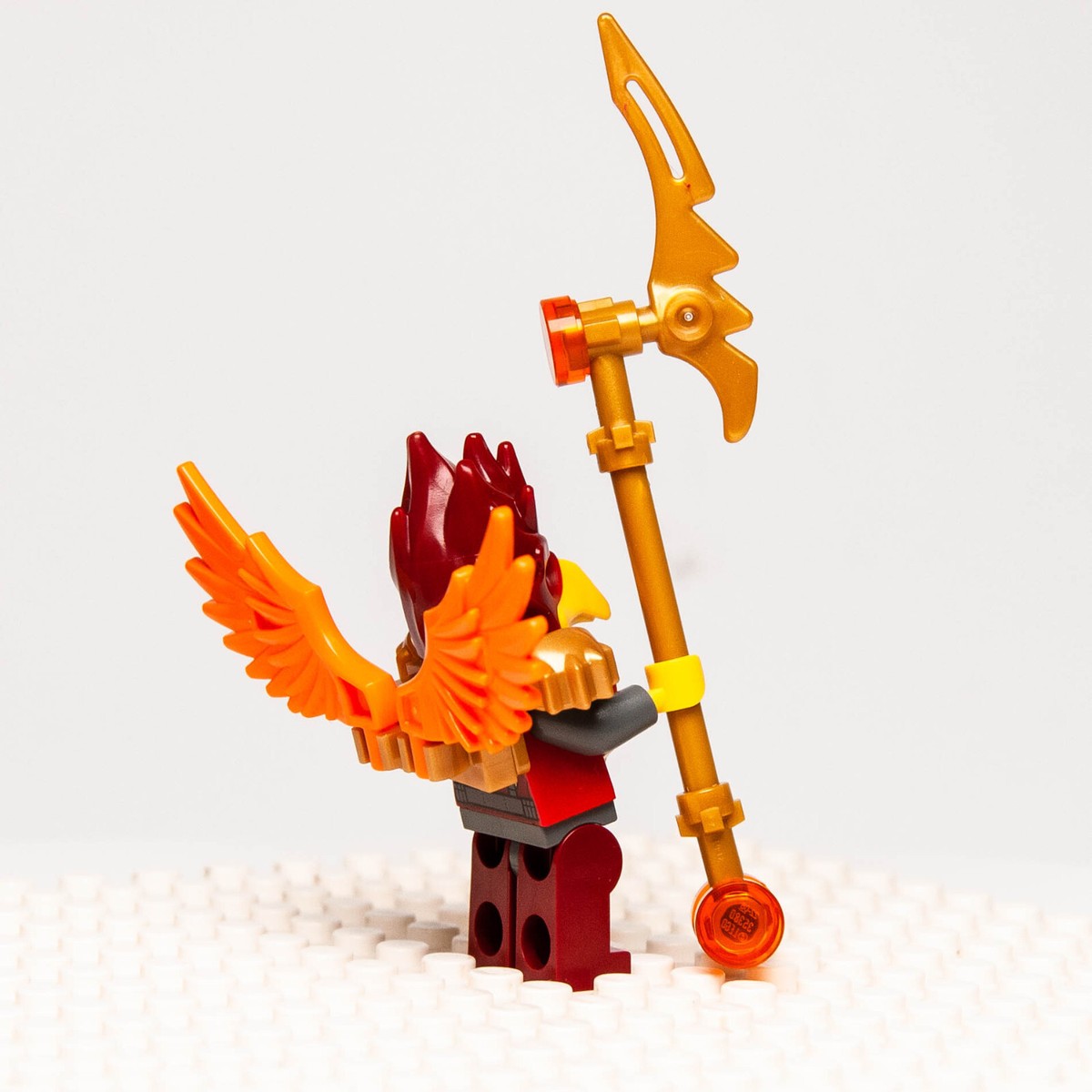 Kofumin•*¨*•.¸♬︎ Lego Chima Minifigure - Foltrax (loc076) Phoenix Fire Temple