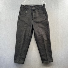 VINTAGE Guess Jeans Mens 31x28 Pascal 075 Loose Fit Tapered Black 90s Y2K USA