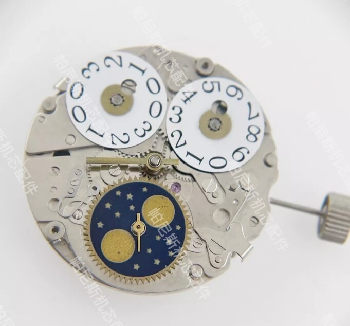 New domestically produced Tianjin Seagull ST2528 movement lunar