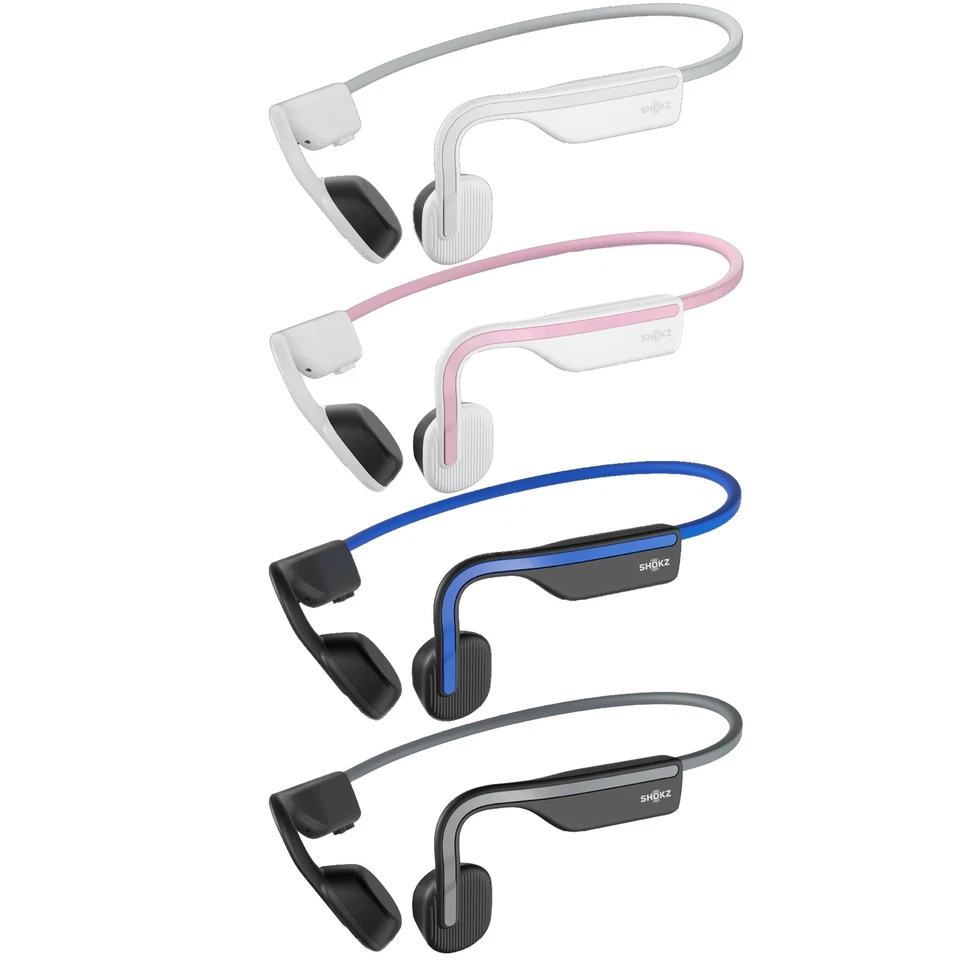Shokz OpenMove Water Resistant Wireless Bluetooth Bone Conduction Headphones