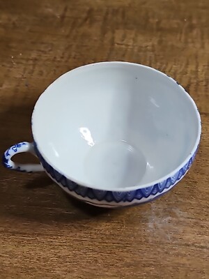 Antique Japanese Eggshell Porcelain Teacup-Blue & White Dragons | eBay
