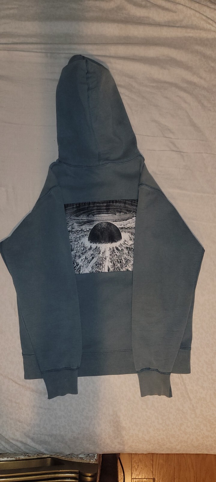 Supreme x Akira Patches Hoodie Slate Medium FW17 image 6