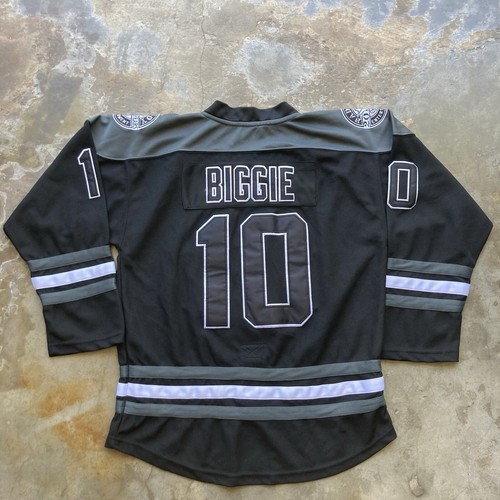 VTG Bad Boy Entertainment Biggie Jersey Size S Hockey Fight Strap Y2K