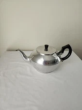 Vintage N. C. Joseph LTD SONA WARE Hammered Aluminum Tea Pot England 