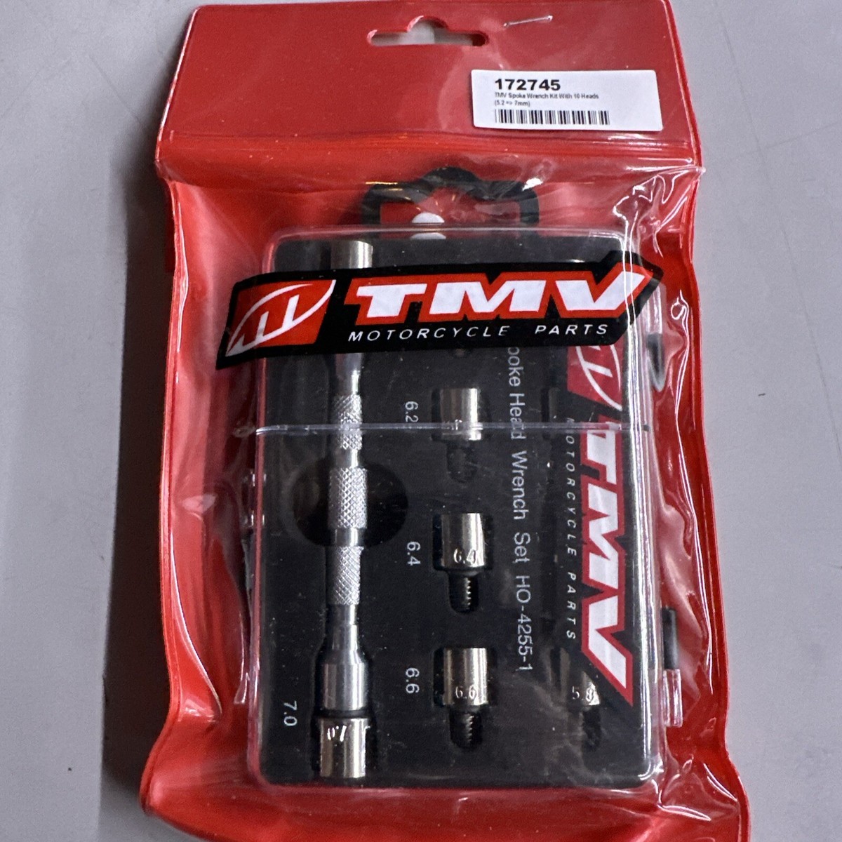 HEAD D KIT Ⅱ TMV 172745 Spoke Wrench Kit w Ten Heads MX Motorcycle Tool | eBay