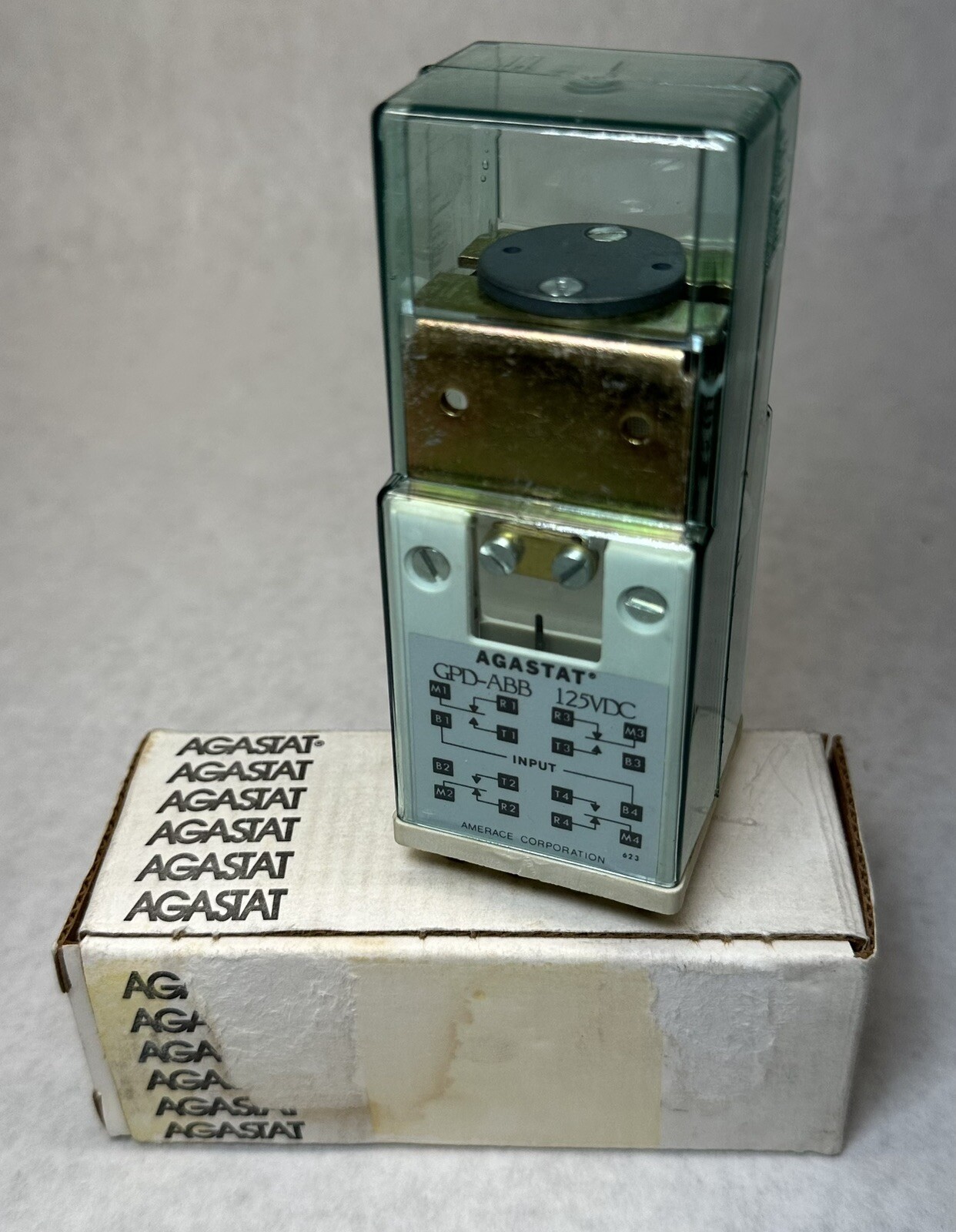 NEW Agastat GPD-ABB Safety Relay 125VDC