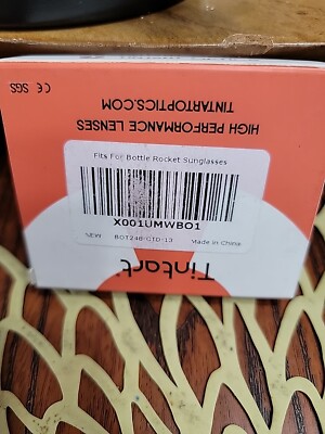 Tintart Replacement Lenses Compatible with Oakley Bottle Rocket BOT248-CTD-13