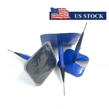 5x 12MM Blue Car Truck Van Bus Tyre Plug Patch Mushroom Tire Puncture Repair Kit