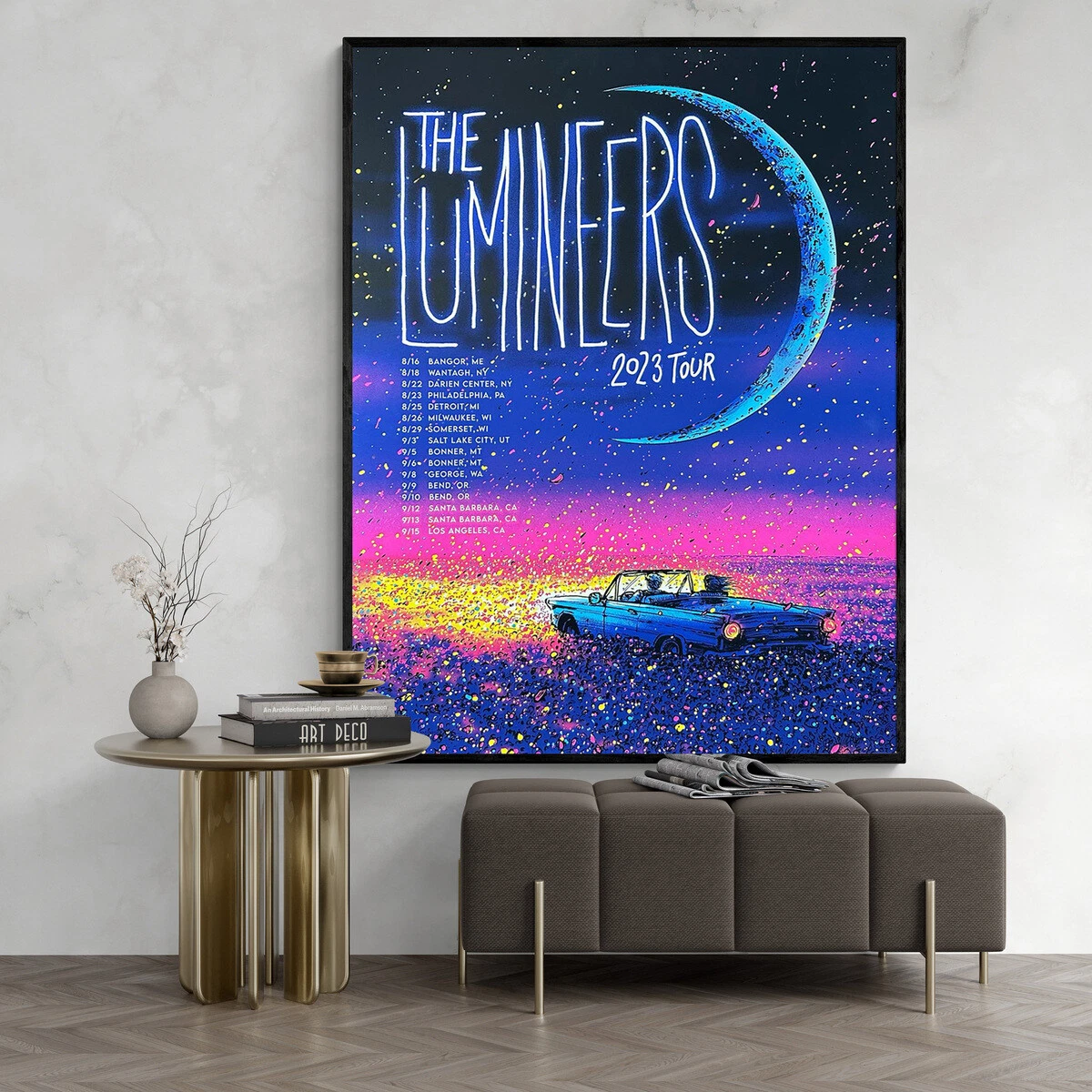 Lumineers Tour 2024 Utah Linea Petunia