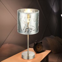 Tischleuchte Tischlampe Nachttischlampe Leuchte Dekorstanzungen Schlafzimmer E14