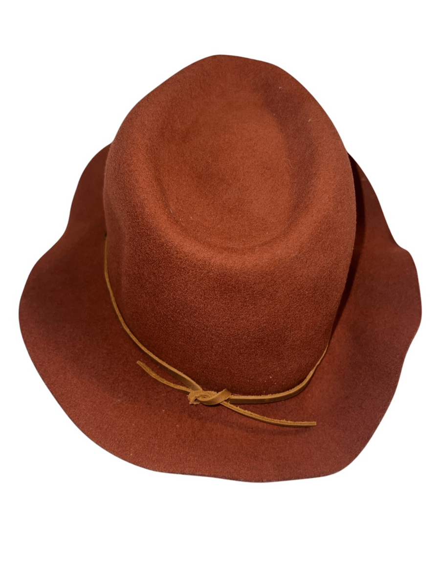 BRIXTON WESLEY PACKABLE BROWN FEDORA | eBay