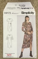 Brand New Simplicity Dress 3 Variations Sewing Pattern K9173
