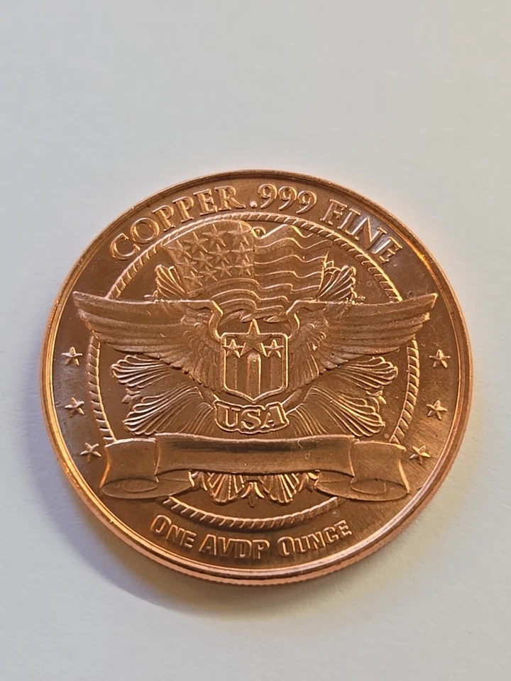 Coin ~ 1915 Barber, .999 1OZ Copper RARE Others Available Not BARBERS!! - Image 2 of 3