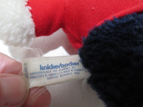 BAMBOLA VINTAGE KNICKERBOCKER MICKEY MOUSE CLUB PELUCHE/PELLETS 10" anni 60-70 - Foto 5 di 5