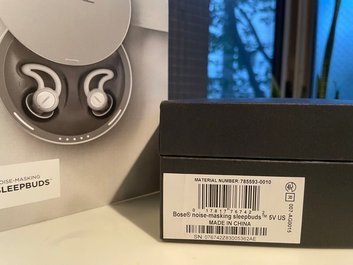 BOSE NOISE-MASKING SLEEPBUDSジャンク BOSE NOISE-MASKING SLEEPBUDSジャンク