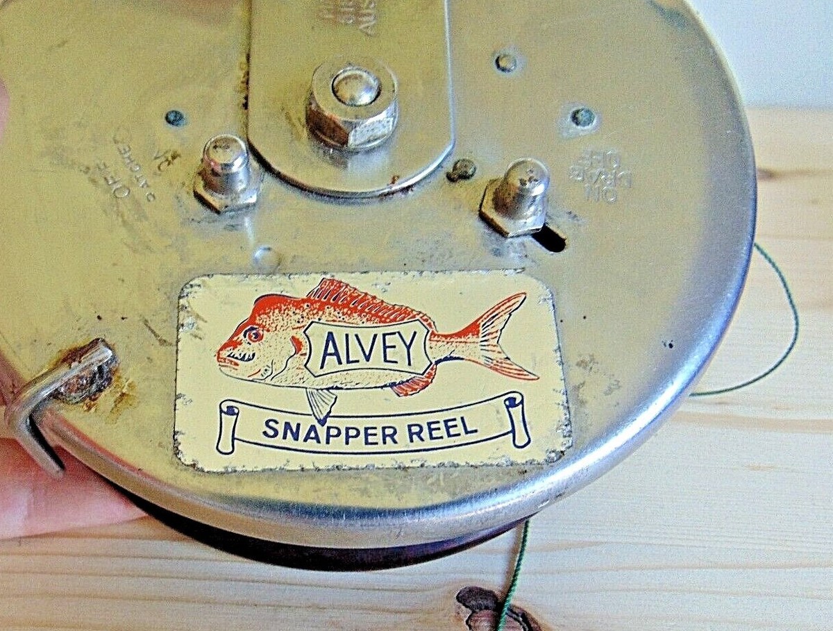 VINTAGE ALVEY SNAPPER FISHING REEL 515/C12/7 | eBay UK