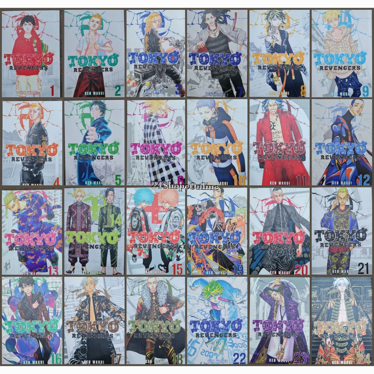 Tokyo Revengers Manga Vol 1-31 Complete Set English Version by Ken
