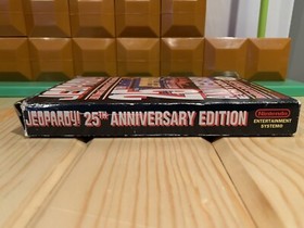 Jeopardy 25th Anniversary Edition NES, 1990 Nintendo CIB W/Poster and Reg Card