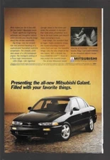 1994 Mitsubishi Galant New Thinking In Automobiles Vintage Print Advertisement 