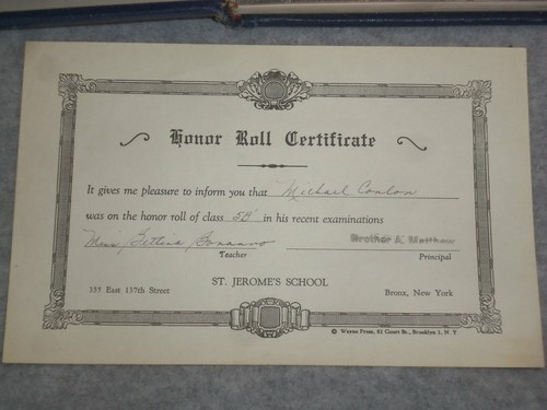 1957 HALLOWEEN ALL HALLOWS HIGH SCHOOL YEARBOOK - BRONX, NY - YB 1995 - Picture 3 of 11