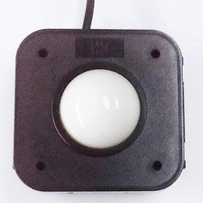  2 1/4'' WHITE Trackball MAME PS2 Arcade Pc Not HAPP