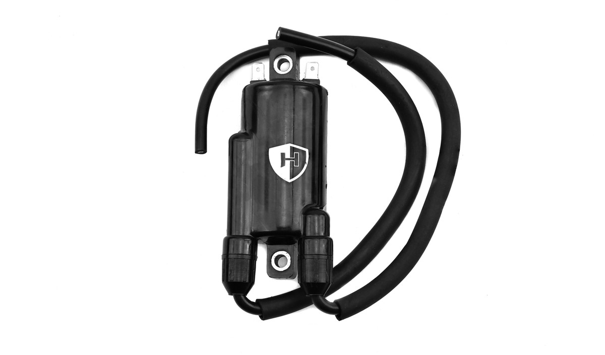 R⭐︎M Black Ignition Coil Aluminum Cover For Harley Softail Street