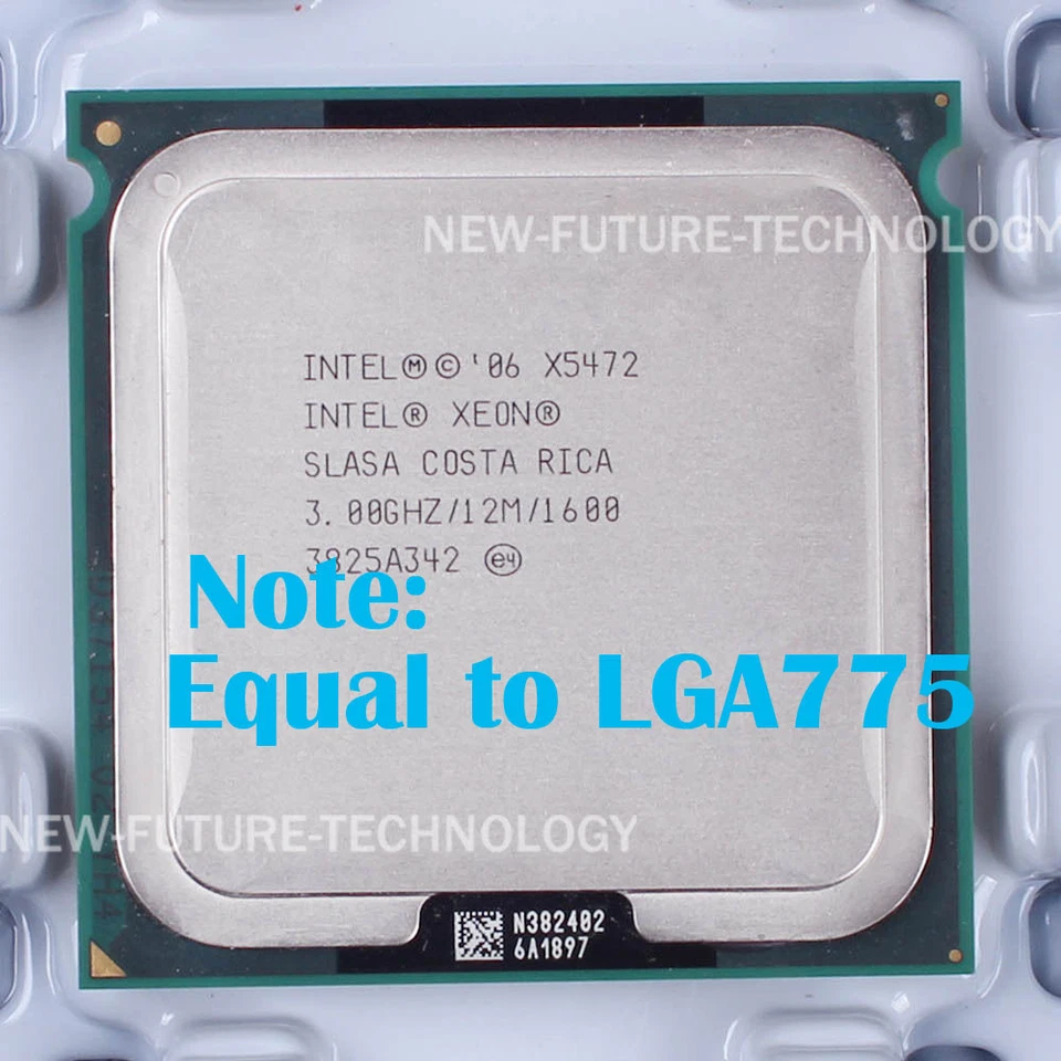 Intel Xeon X5472 (3.0GHz/12M/1600MHz)equal to LGA 775/Socket T CPU 100% work - Image 2 of 3