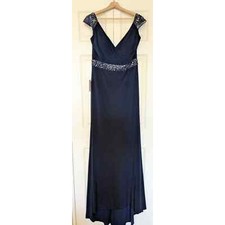 Navy prom dress- size 14