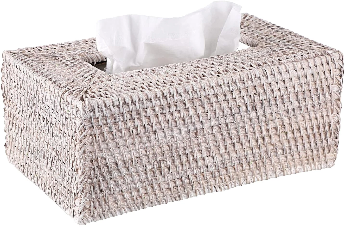 Wicker Tissue Box Covers