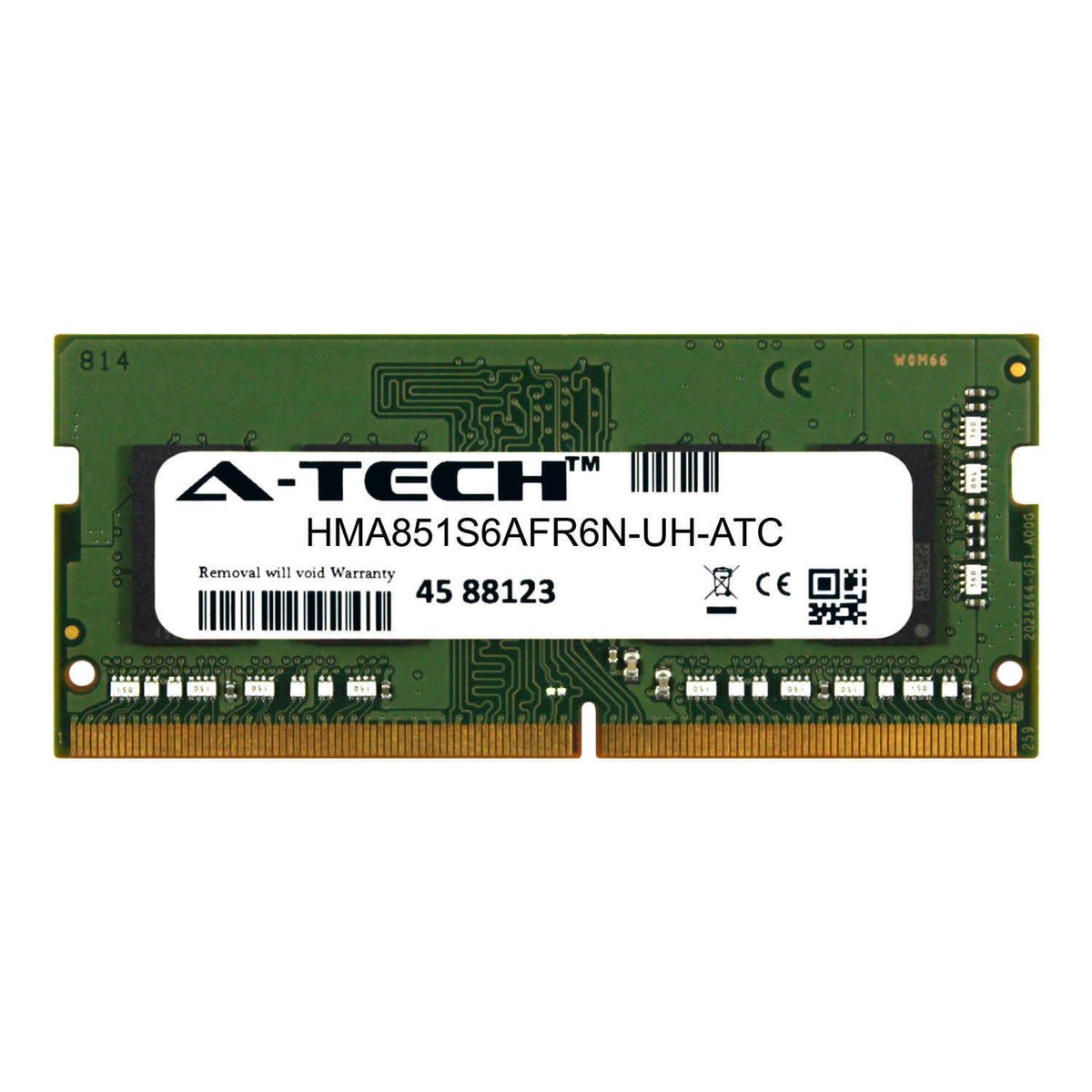 4GB DDR4 2400MHz PC4-19200 SODIMM (Hynix HMA851S6AFR6N-UH