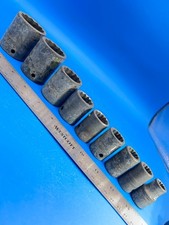 Snap-on Socket Set 1/2” Drive 7/16” to 1-1/4” 12 Pt 9 Pieces IMD Series T-10-12