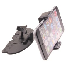 Car Mount CD Slot Holder Cradle Swivel Dock Strong Grip CD for Smart Phones