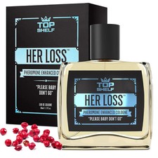 SEALED NEW Her Loss Pheromone Cologne For Men...
