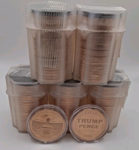 (100) Trump Rally 1ozAVDP Copper Proof Like rounds limited to 4500 | eBay
