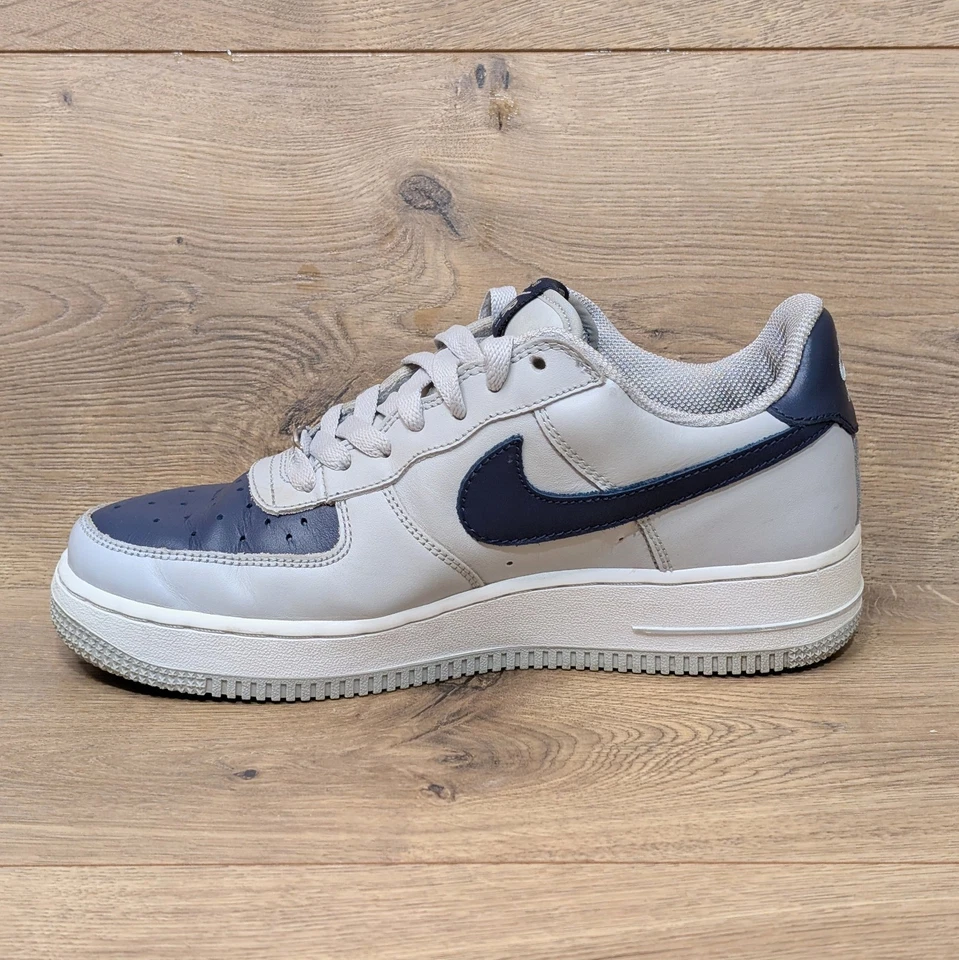 Nike Air Force 1 Gray Blue 306291-041 Kids Size 6Y Womens 7.5 - Image 3 of 4