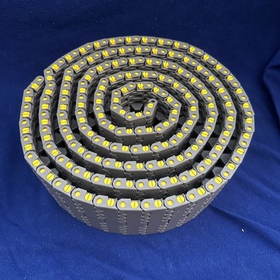 -NEW! Rexnord Straight Running Solid Top Tabletop Chain 10  Long 4 1/2  Width
