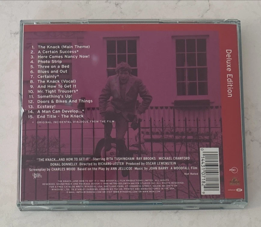 John Barry The Knack And How To Get It MGM Soundtrack OOP CD - Image 3 of 3