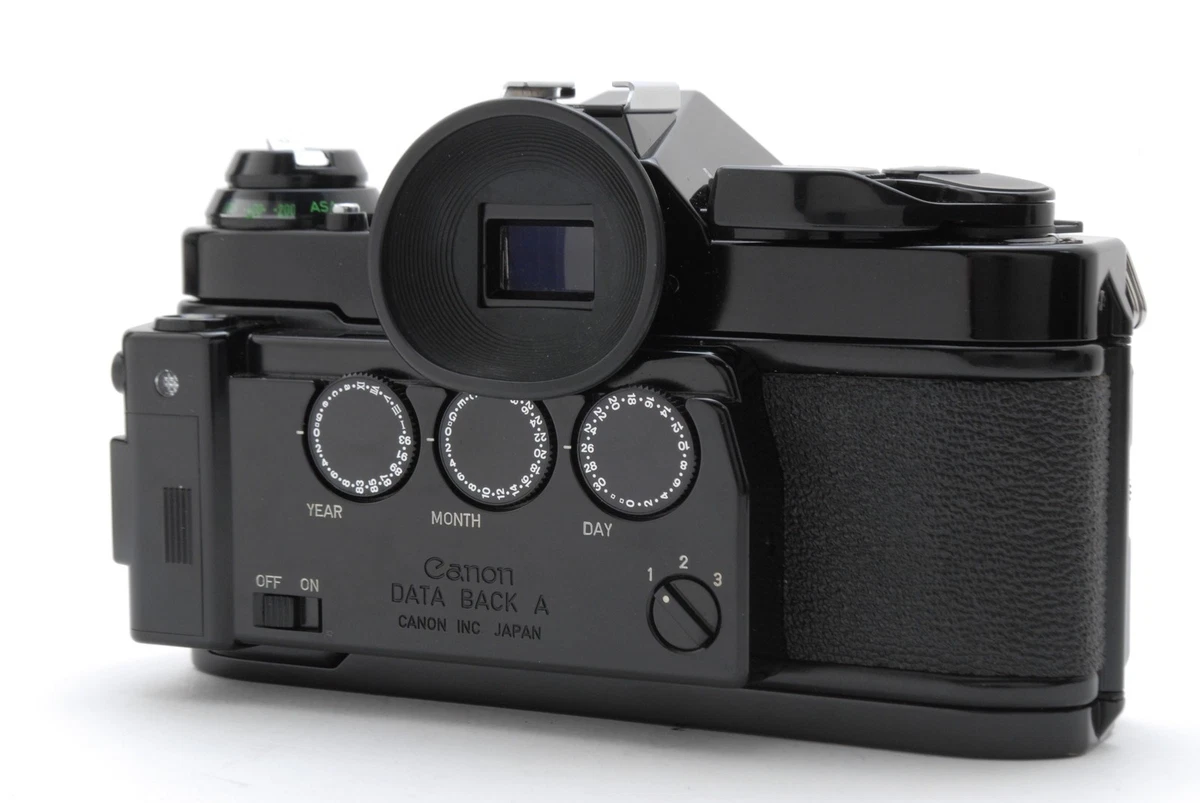[COMO NUEVO] Canon AE-1 Programa AE-1P Cuerpo Negro + 35-70 mm + Buscador de ángulos B de JAPÓN