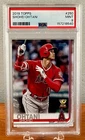 2019 Topps Shohei Ohtani #250 All Star Gold Rookie Cup Series 1 PSA 9 Mint