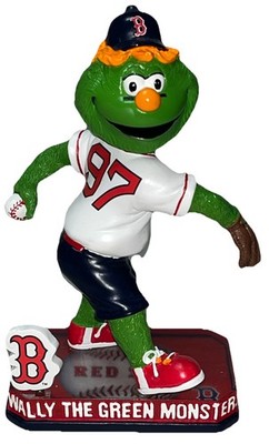 レッドソックス WALLY グリーンモンスター ボブルヘッド 2006 公式 Wally the Green Monster Boston Red Sox Mascot Bobblehead Limited