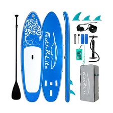 FEATH-R-LITE Inflatable Paddle Board Stand Up Paddleboards for Adults SUP wit...