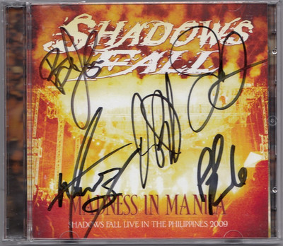Shadows Fall   Madness In Manila Live In The Philippines 2009 - Signed DVD / CD