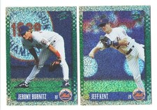 1995 SCORE PLATINUM Series 1 and 2 - NEW YORK METS Team Set